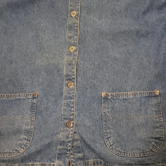Cherokee Denim Vest Tunic. Size 26/28 - Picture 7 of 9